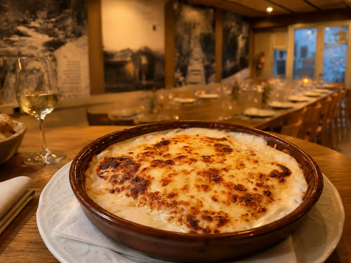 Exterior del Restaurant Can Florenci al carrer de Bisbe Ponç, Gualba