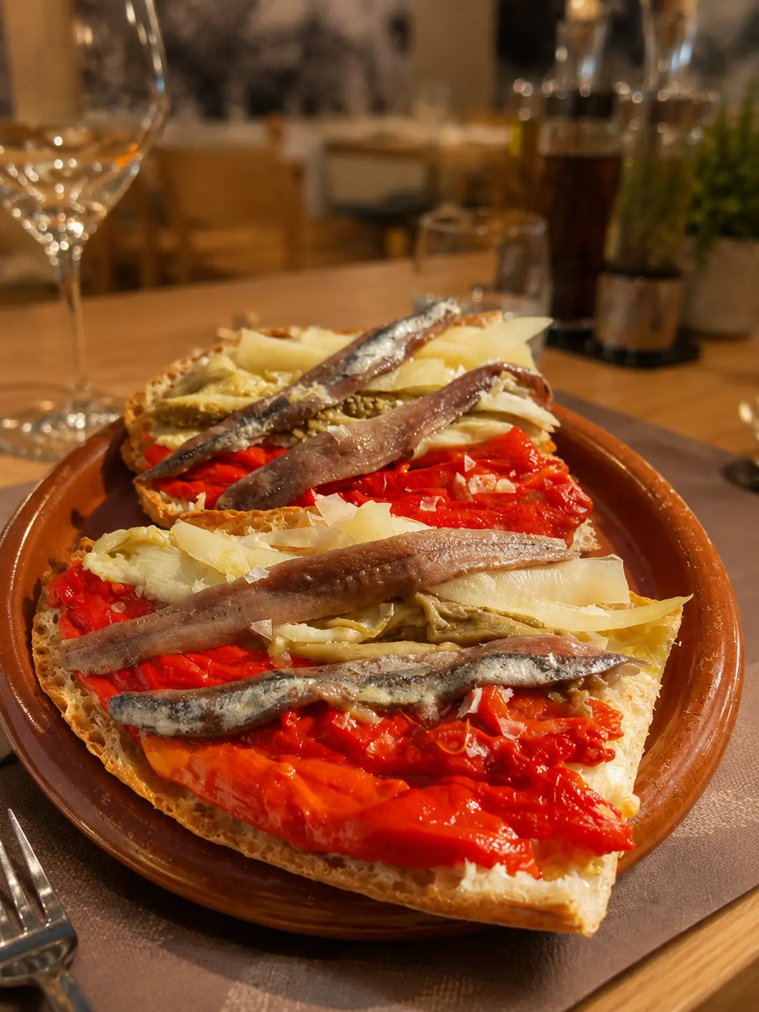 Terrassa exterior del Restaurant Can Florenci amb vistes al Montseny